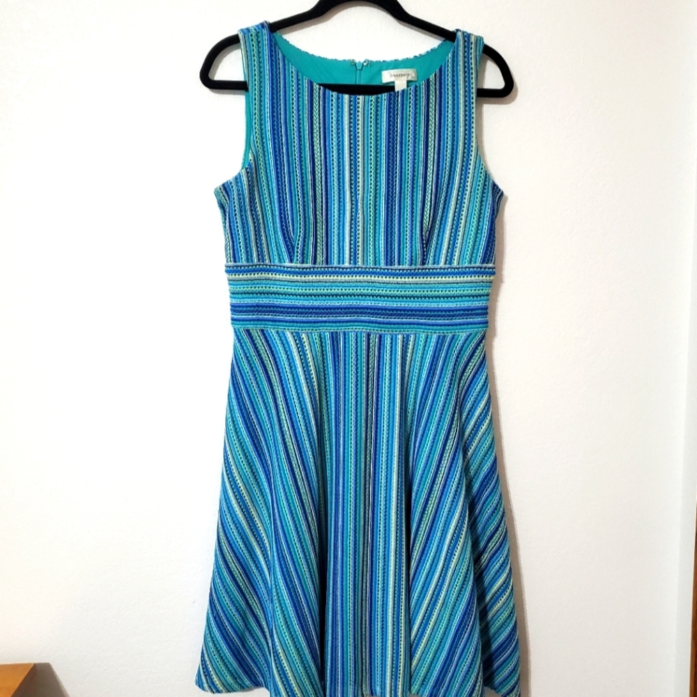 Multi blues dress